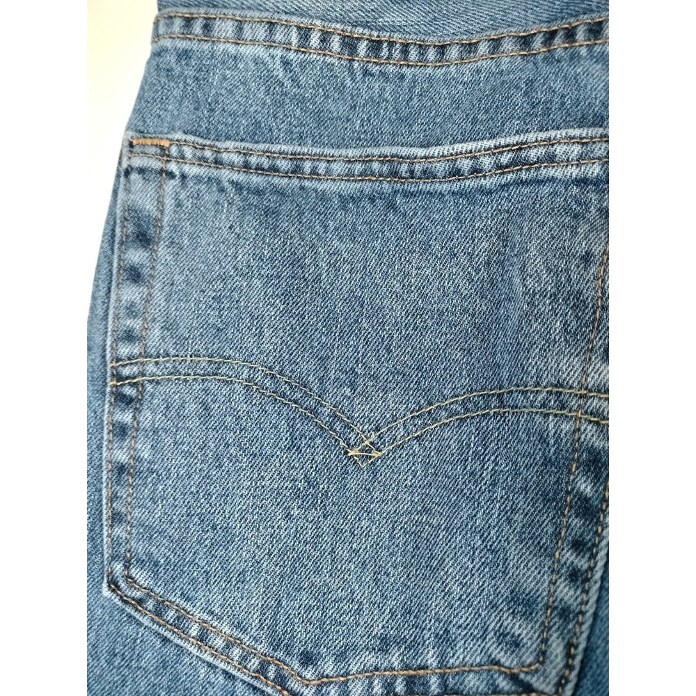 Levi's 550 Jeans Mens 46x29 Blue Relaxed Fit Cotton Denim Pants - Picture 10 of 15